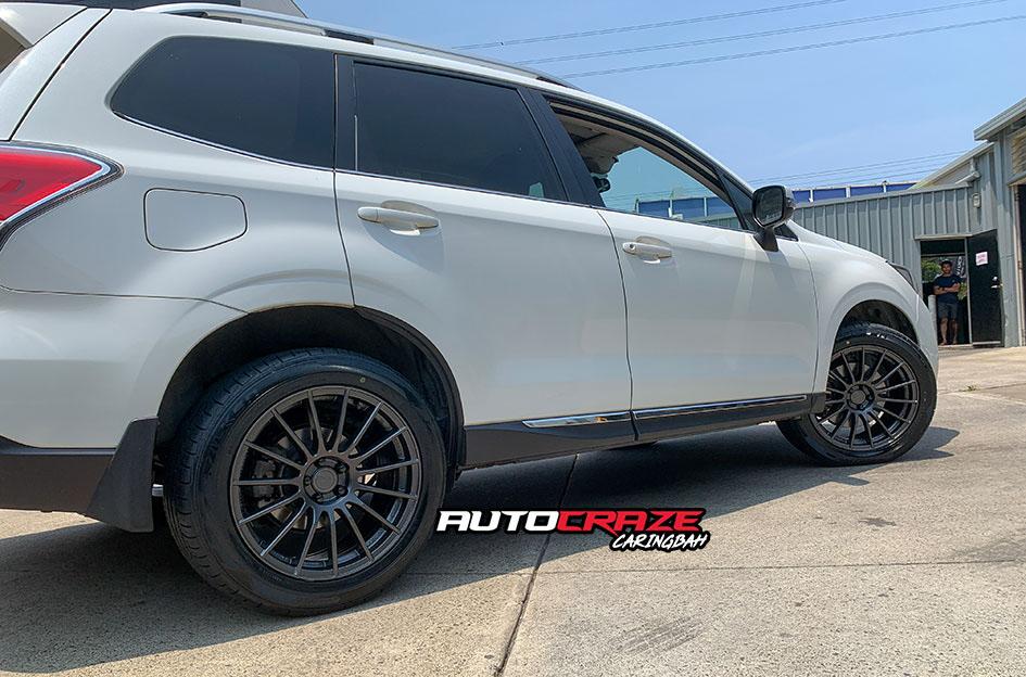 SUBARU FORESTER SF05 SATIN GUN METAL